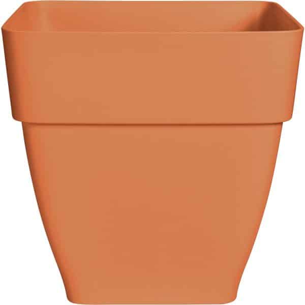 Elho Blumentopf Vibia Campana Viereckig 37 cm x 37 cm x 36 cm Terra