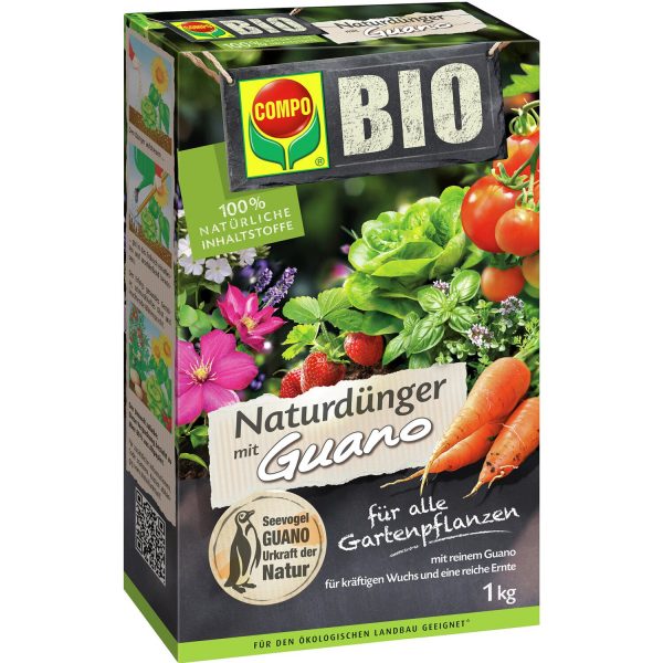 Compo Bio NaturDünger Guano 1 kg