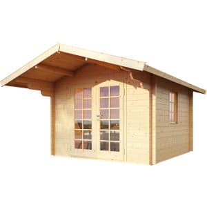 Wolff Finnhaus Holz-Gartenhaus/Gerätehaus Bergen 44-B 300 cm x 300 cm