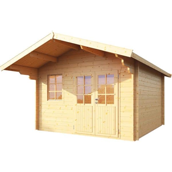 Wolff Finnhaus Holz-Gartenhaus/Gerätehaus Lisa 44-B B x T: 360 cm x 360 cm