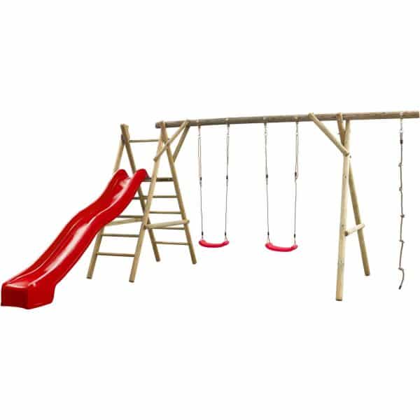 SwingKing Schaukel Noortje Rot 450 cm x 375 cm x 220 cm