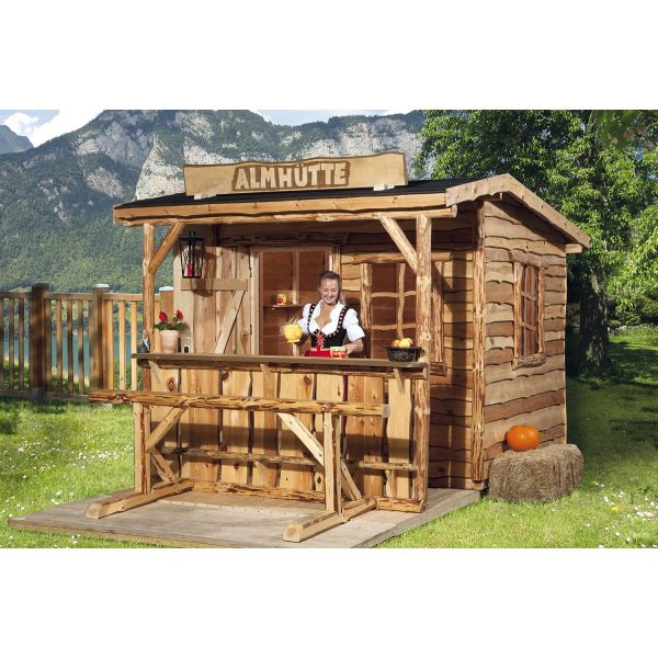 Weka Holz-Gartenhaus/Gerätehaus 820 A Gr. 2 300 cm x 350 cm