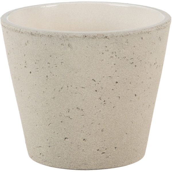 Scheurich Übertopf Roca 701 Ø 21 cm Taupe Stone