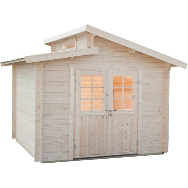 Wolff Finnhaus Holz-Gartenhaus/Gerätehaus Bornholm 40-A Typ 2 270 cm x 220 cm