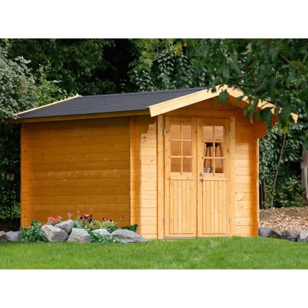 Wolff Finnhaus Holz-Gartenhaus/Gerätehaus Britta 34-C 240 cm x 320 cm