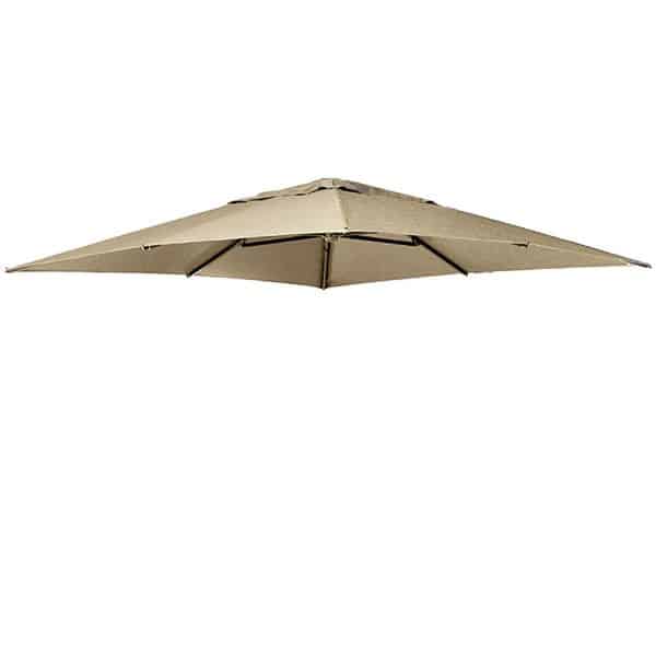 Sun Garden Ersatzbezug zum Easy Sun Taupe 320x320 cm