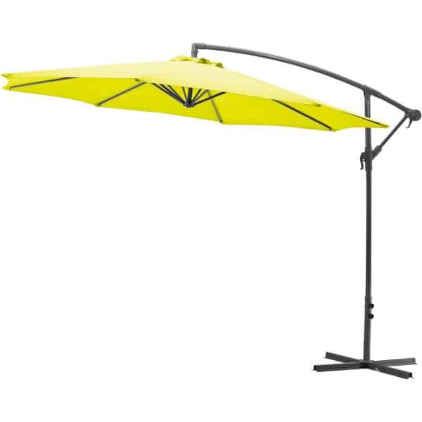 Gartenfreunde Ampelschirm Ø 300 cm Lemon mit Kurbel