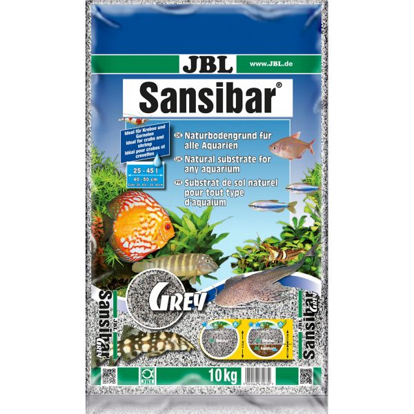 JBL Aquarium Bodengrund Sansibar Grau 10 kg