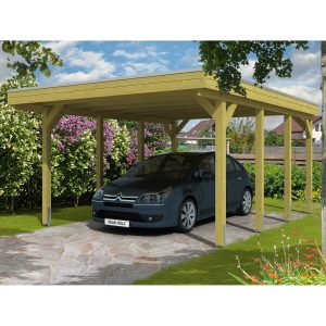 Skan Holz Carport Friesland 397 cm x 555 cm