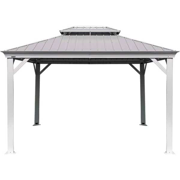 Sojag Aluminium Pavillon Messina 10 x 12 Champagner 298 x 363 x 292 cm