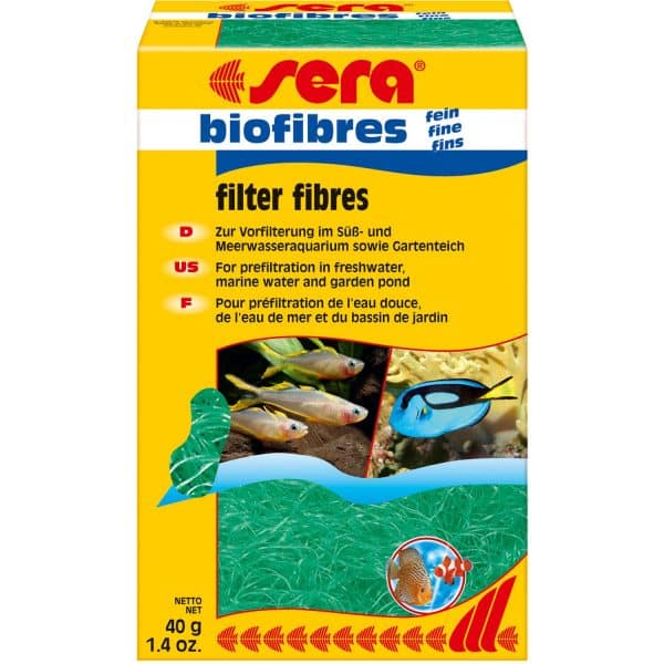 Sera Aquarium Biomechanischer Vorfilter Biofibres Fein 40 g