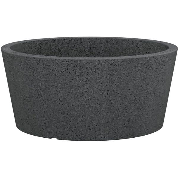 Scheurich Pflanzschale C-Cone Ø 39 cm Stony Black