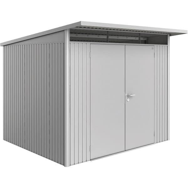 Biohort Metall-Gerätehaus AvantGarde A6 Silber-Metallic BxT: 252 cm x 212 cm