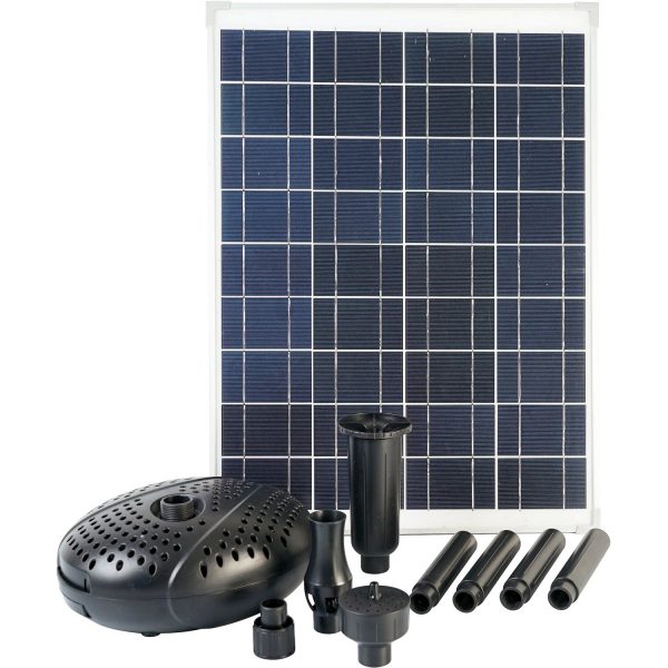 Ubbink Solar Springbrunnenpumpe SolarMax 2500 ABS Schwarz 62 x 45