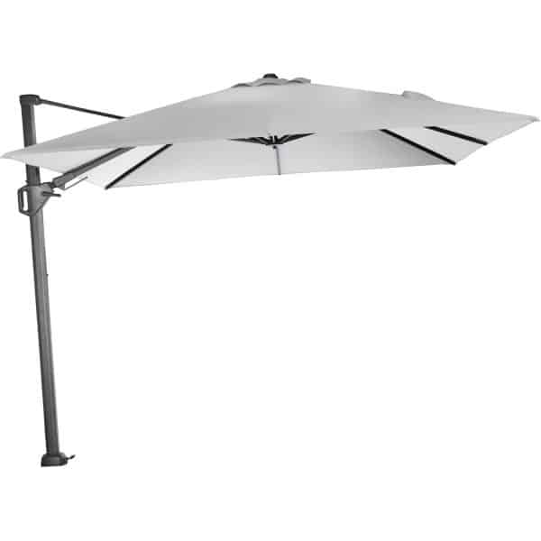 Siena Garden Ampelschirm Sunset N+ 300 cm x 300 cm Grau