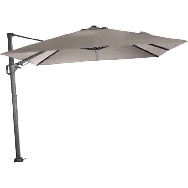 Siena Garden Ampelschirm Sunset N+ 300 cm x 300 cm Taupe