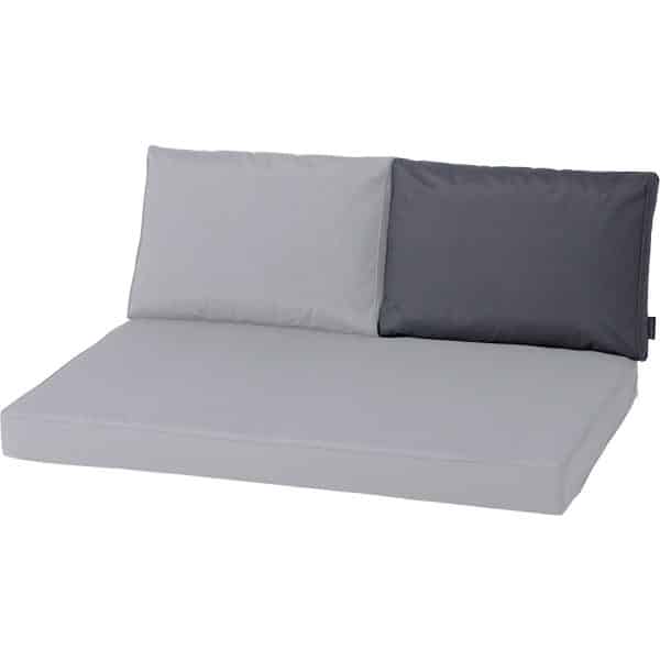 Madison Palettenkissen Rückenteil Outdoor Panama Grey 60 cm x 40 cm