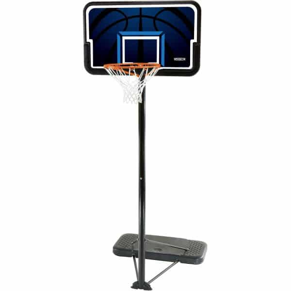 Lifetime Basketballanlage Nevada Korb Verstellbar Schwarz-Blau 228 cm - 304 cm