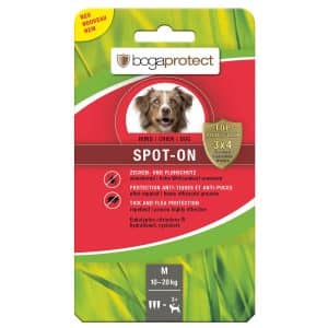 Bogaprotect Spot-On Floh- und Zeckenschutz für Hunde M 3 x 2