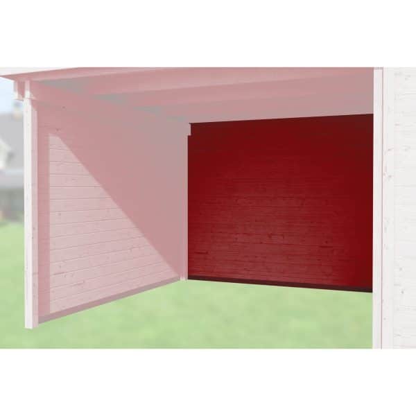 Weka Rückwand 300 cm für Designhaus Typ 126 und 172 Schwedenrot