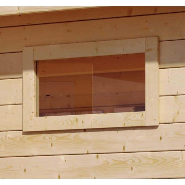 Systemhäuser Fenster 38 mm x 440 mm x 850 mm Aktion Naturbelassen