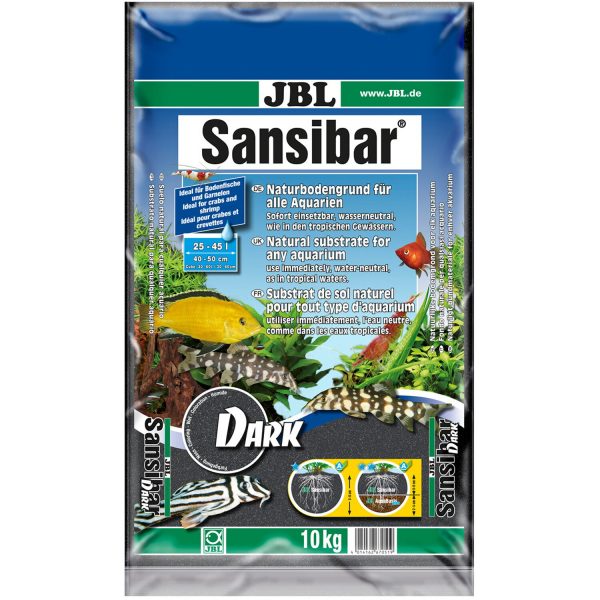 JBL Aquarium Bodengrund Sansibar Dark 10 kg