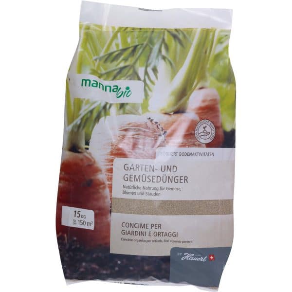 Manna Bio Garten- und Gemüsedünger 15 kg