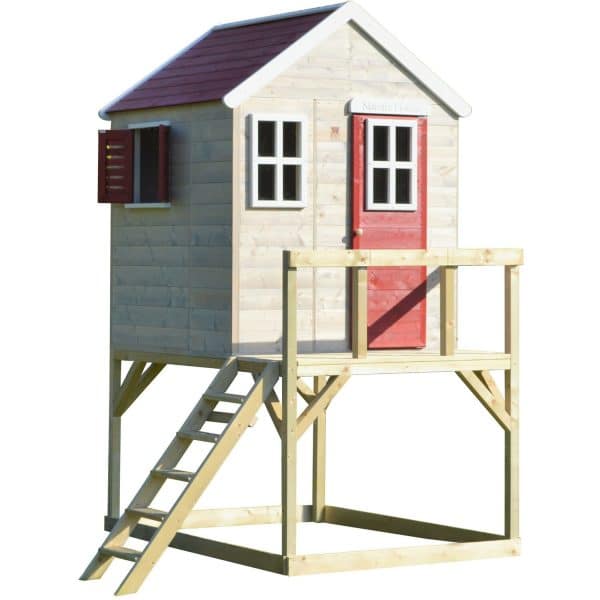 Wendi Toys Kinderspielhaus Storch inkl. Fensterladen 242 cm x 197 cm x 167 cm