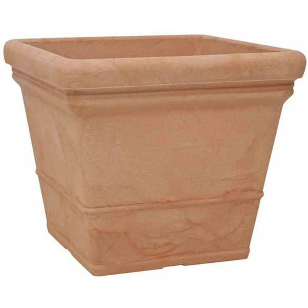 Siena Garden Pflanzgefäß Mila Terracotta 40x40x34 cm