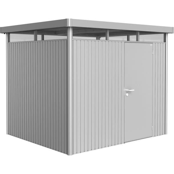 Biohort Metall-Gerätehaus HighLine Silber-Metallic 5