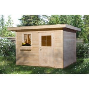 Weka Holz-Gartenhaus/Gerätehaus 170 Gr. 3 Natur 8