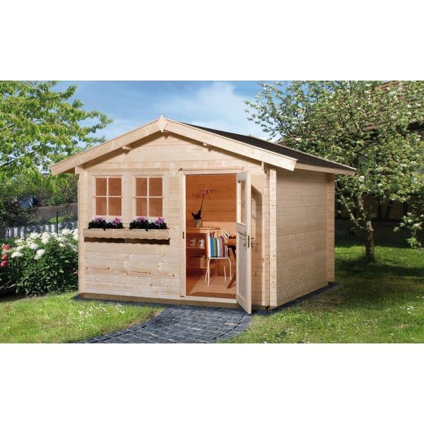 Weka Holz-Gartenhaus/Gerätehaus 139 Gr. 2 9 m²