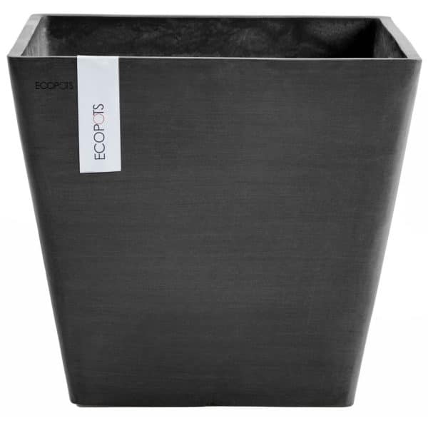 Ecopots Pflanztopf Rotterdam Dunkelgrau 30 cm