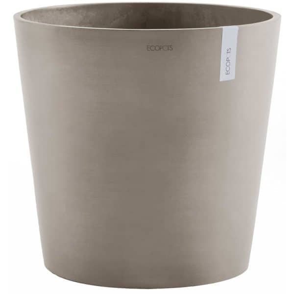 Ecopots Pflanztopf Amsterdam Braungrau 50 cm