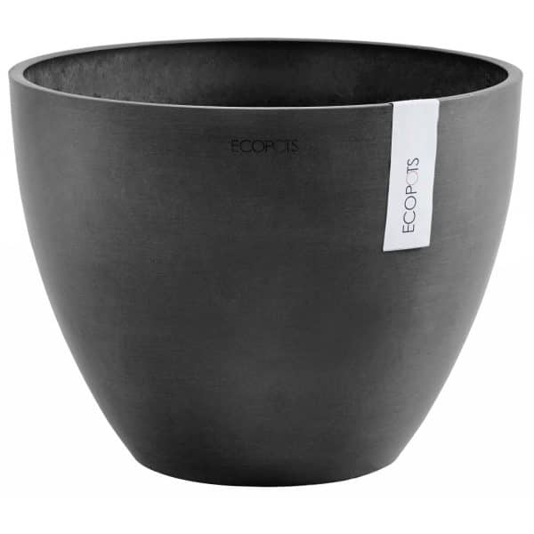 Ecopots Pflanztopf Antwerp Dunkelgrau 30 cm