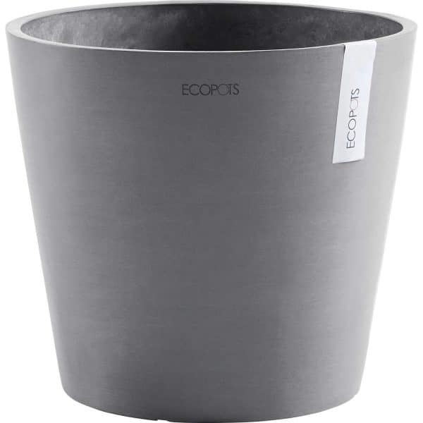 Ecopots Pflanztopf Amsterdam Ø 30 cm x 26 cm Grau