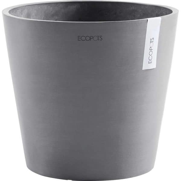 Ecopots Pflanztopf Amsterdam Ø 40 cm x 35 cm Grau