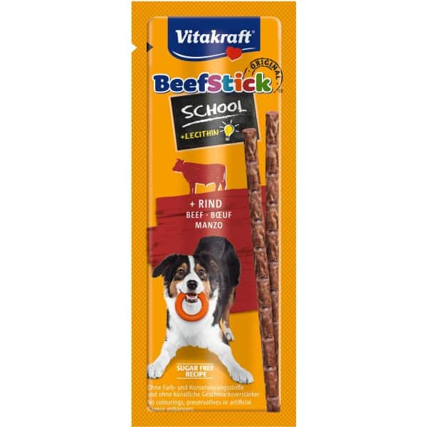 Vitakraft Hunde-Kaustick Beef Stick School Rind 10 Stück (20 g)