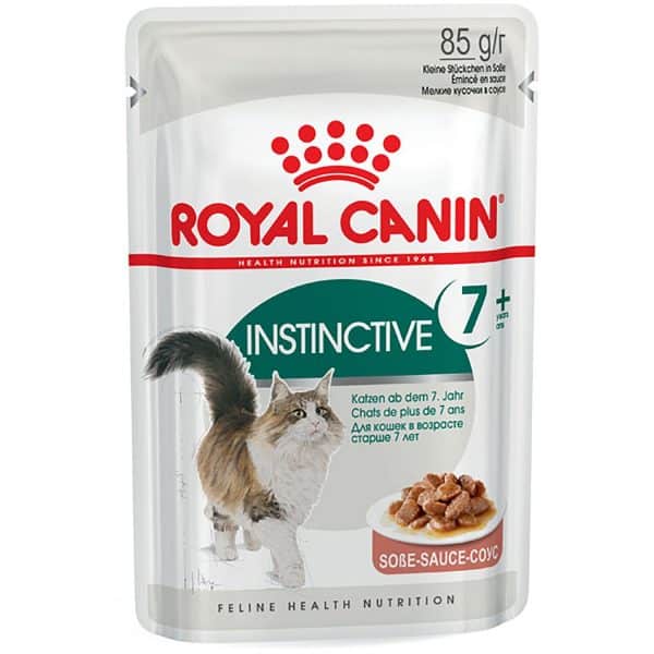 Royal Canin Instinctive 7+ Nassfutter in Soße Ältere Katzen 85 g