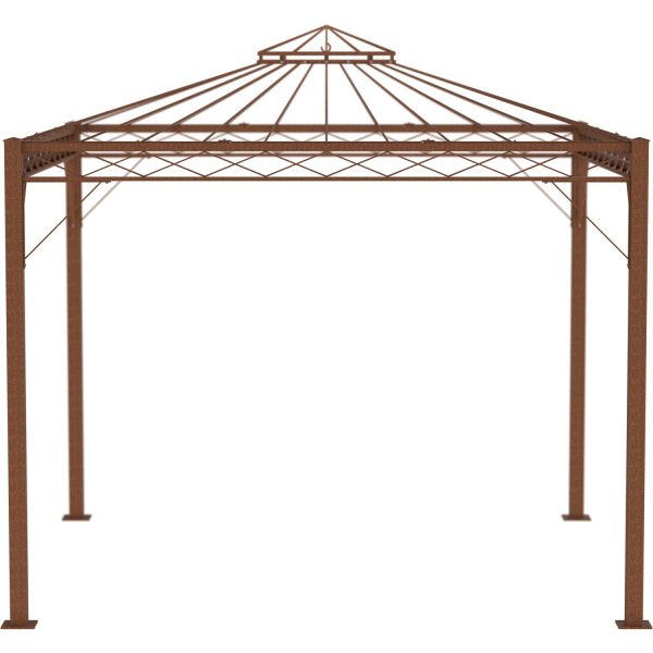 Eleo Pavillon Trento 269 cm x 308 cm x 308 cm Unbeschichtet