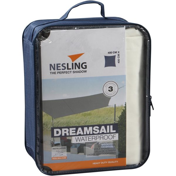 Nesling Sonnensegel Dreamsail Weiß 400 cm x 400 cm