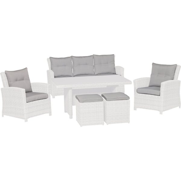 Kissen-Set für Lounge-Set Vermont Wave Cliff 6-teilig