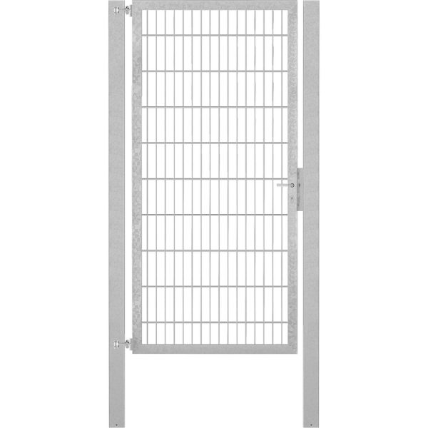 Einzeltor Flexo Plus 100 cm x 200 cm Pfosten 80 cm x 80 cm Feuerverzinkt