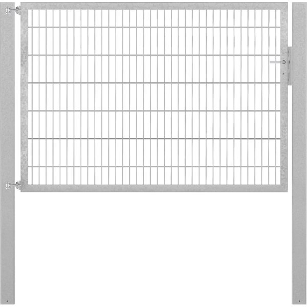 Einzeltor Flexo Plus 200 cm x 140 cm Pfosten 100 cm x 100 cm Feuerverzinkt