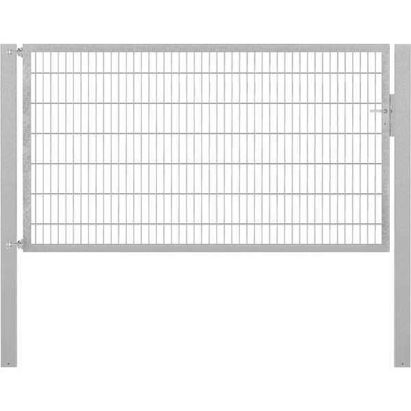 Einzeltor Flexo Plus 250 cm x 140 cm Pfosten 100 cm x 100 cm Feuerverzinkt