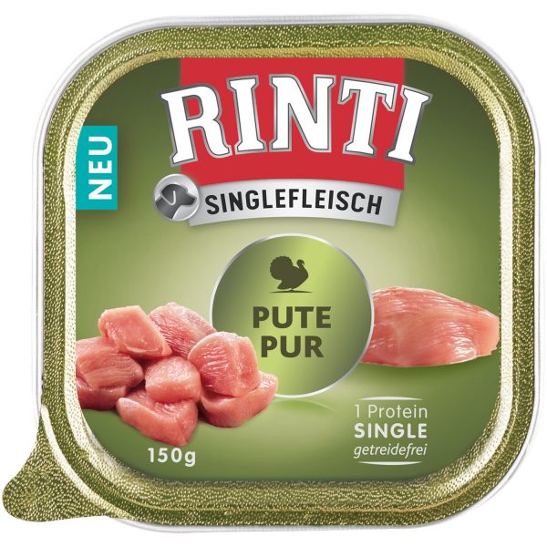 Rinti Hunde-Nassfutter Singlefleisch Pute 150 g