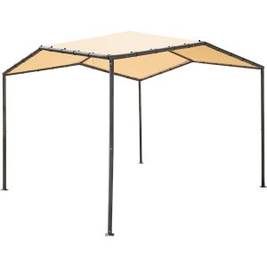 ShelterLogic Pavillon Pacifica Stahl 317 cm x 317 cm x 271 cm Beige