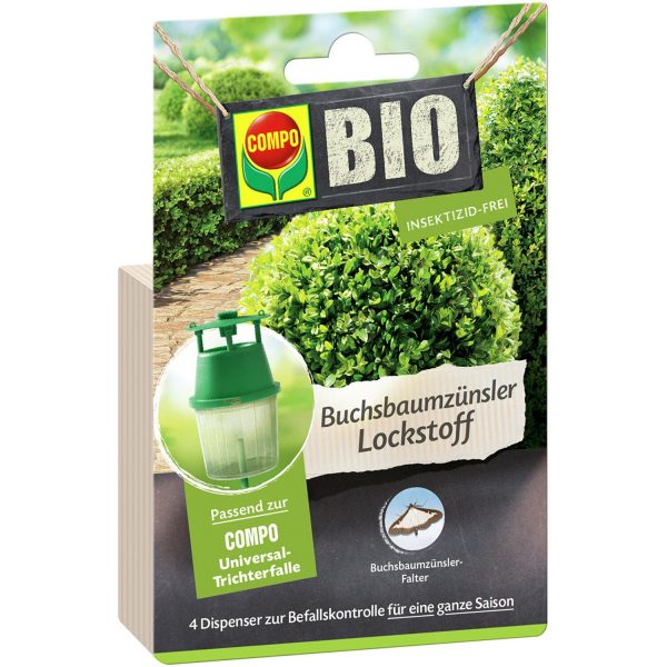 Compo BIO Buchsbaumzünsler Lockstoff 4 Stück.