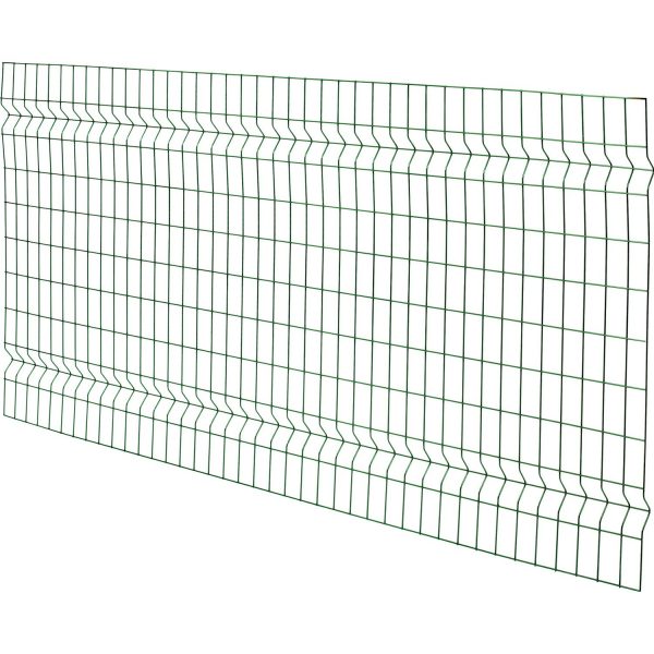 3D-Einstabmattenzaun Grün 100 x 200 cm