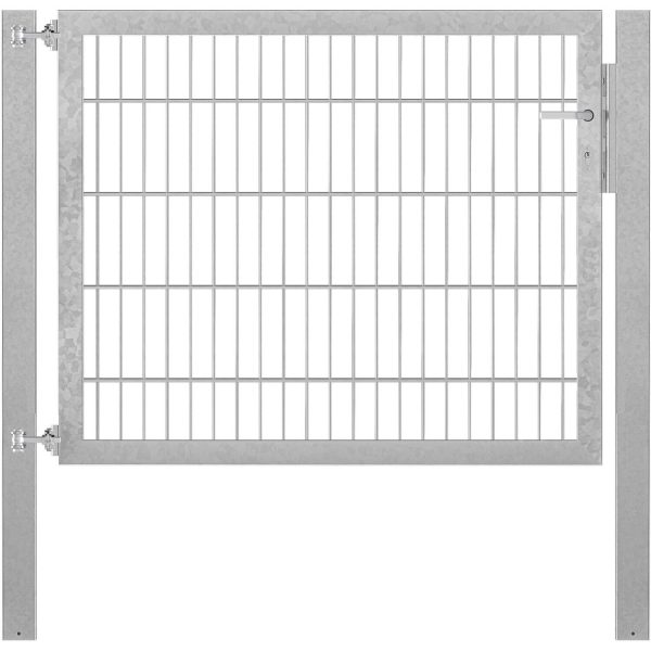 Einzeltor Flexo Plus 125 cm x 100 cm Pfosten 80 cm x 80 cm Feuerverzinkt